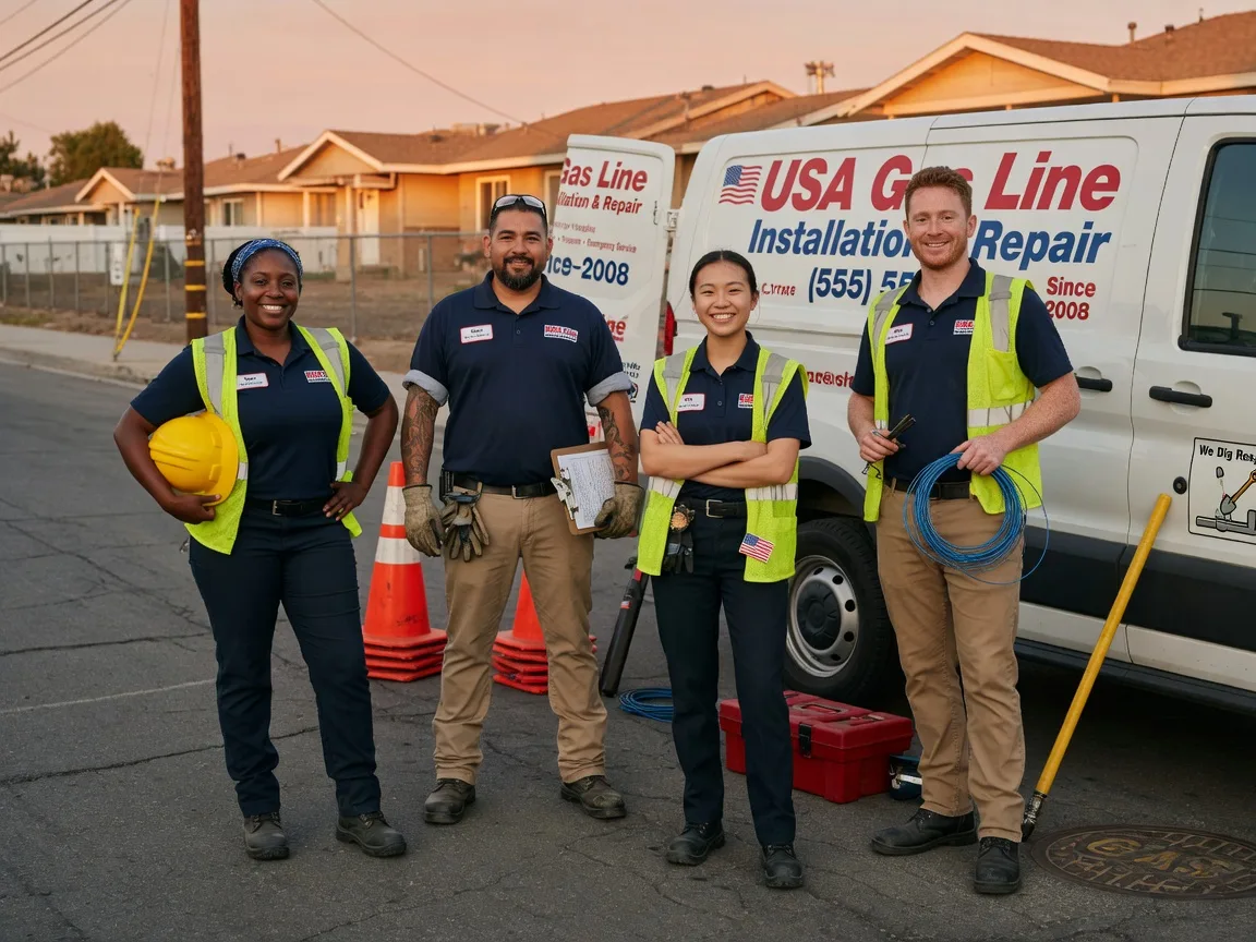 Gas Line Installation company in Saxapahaw, NC